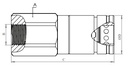 QCPP 7241-A PUSH PULL RIGID BODY (FEMALE)