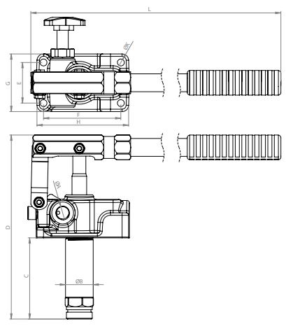 HAND PUMP - SINGLE ACTING