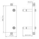 Multi kupplung H4P (Female+Male)