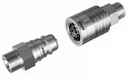 QCPP 7241-A PUSH PULL ISO 8434-1 METRIC THREAD
