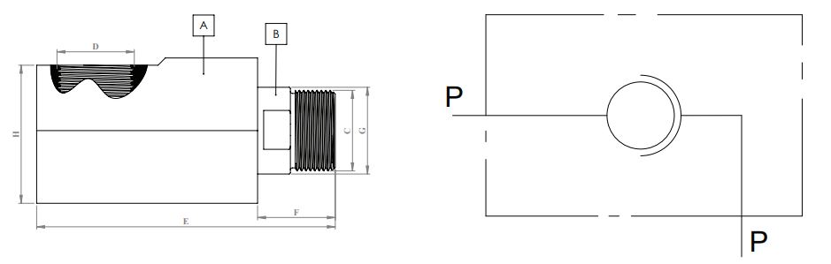 SJE SWIWEL JOINT - ELBOW