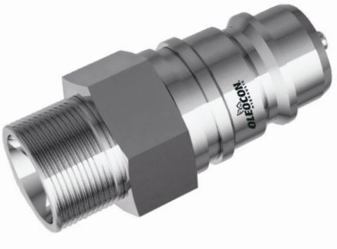 QCPP 7241-A PUSH PULL ISO 8434-1 METRIEK DRAAD KORTE