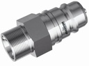 QCPP 7241-A PUSH PULL ISO 8434-1 METRIC THREAD