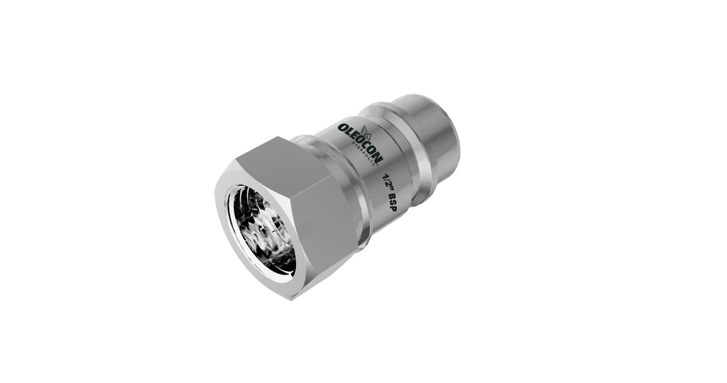 QCA 7241-A STANDARD POPPET TYPE ISO 1179-1 BSPP GEWINDE