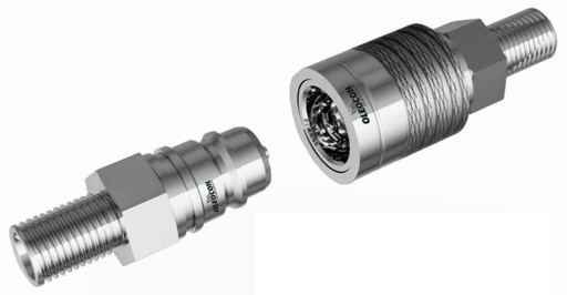 QCPP 7241-A PUSH PULL ISO 8434-1 METRIC THREAD