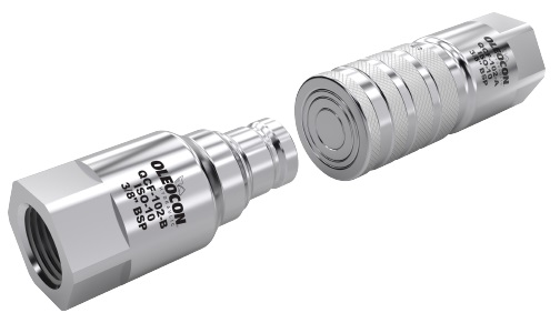 QCF 16028 FLAT FACE ISO 1179-1 BSPP THREAD